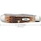 Case Cutlery Knife, Amber Bone Ss Trapper 00164 - alternate 3